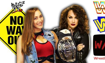 Rhea Ripley Vs Nia Jax WWE Elimination Chamber 2024 Australia Perth 1 WrestleFeed App