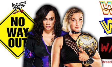 Rhea Ripley Vs Nia Jax WWE Elimination Chamber 2024 Australia Perth 3 WrestleFeed App