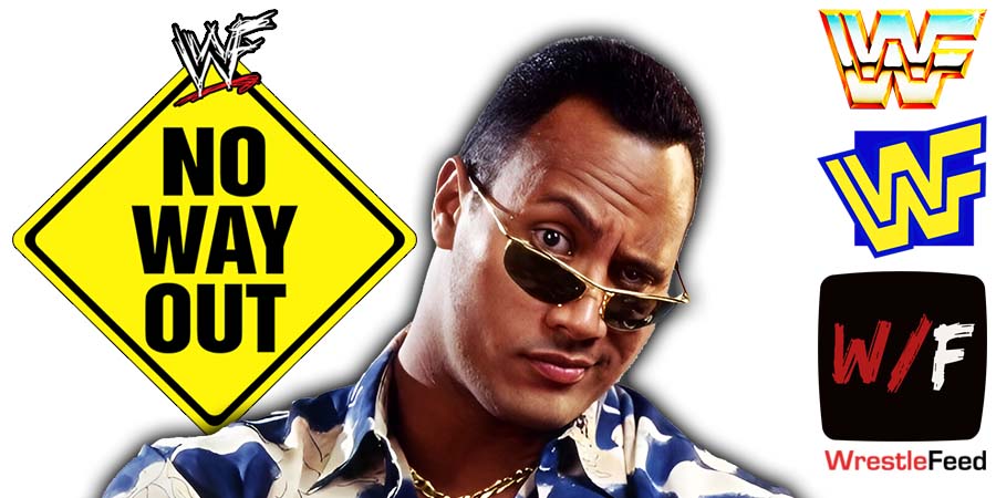 The Rock Dwayne Johnson WWE Elimination Chamber Match 2024 Australia Perth 1 WrestleFeed App