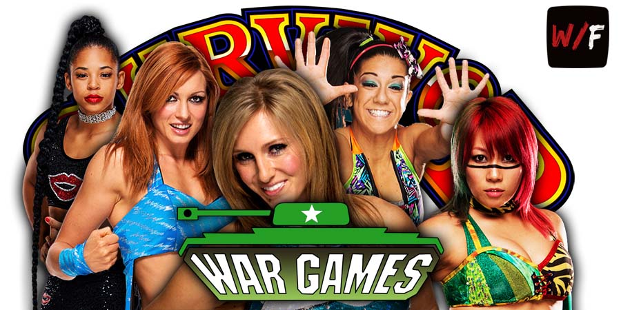 Women's War Games Match 1 Survivor Series 2023 PPV WWE WrestleFeed App