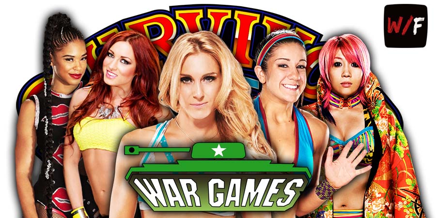 Women's War Games Match 2 Survivor Series 2023 PPV WWE WrestleFeed App