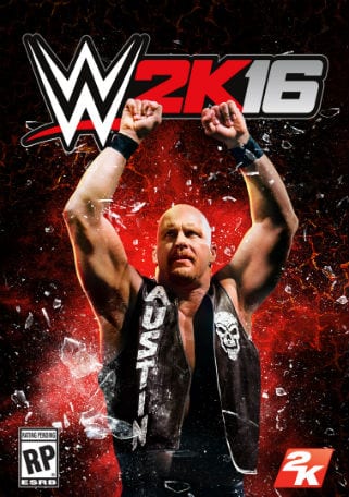 Stone Cold Steve Austin - WWE 2K16 Cover