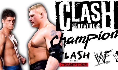 Brock Lesnar Vs Cody Rhodes 1 Night Of Champions 2023 WWE PLE WrestleFeed App