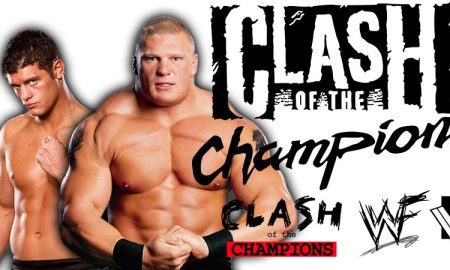 Brock Lesnar Vs Cody Rhodes 3 Night Of Champions 2023 WWE PLE WrestleFeed App