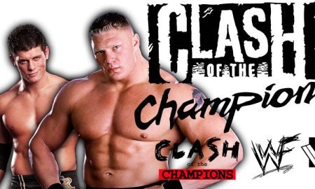 Brock Lesnar Vs Cody Rhodes 4 Night Of Champions 2023 WWE PLE WrestleFeed App