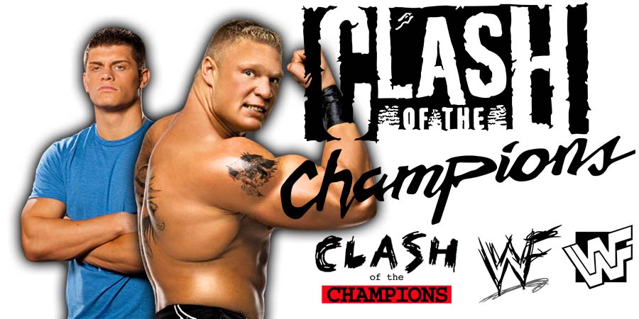 Brock Lesnar Vs Cody Rhodes 6 Night Of Champions 2023 WWE PLE WrestleFeed App
