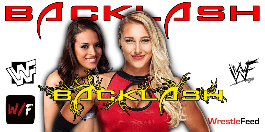 Rhea Ripley Vs Zelina Vega Backlash 2023 WWE PPV 1 WrestleFeed App