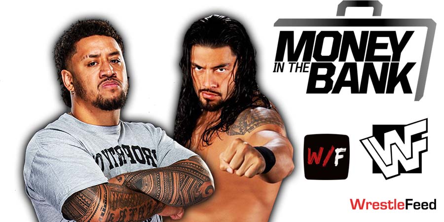 Roman Reigns Solo Sikoa 2 Money In The Bank PPV WrestleFeed App