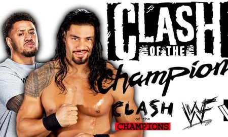 Roman Reigns & Solo Sikoa Vs Owens & Zayn 1 Night Of Champions 2023 WWE PLE WrestleFeed App