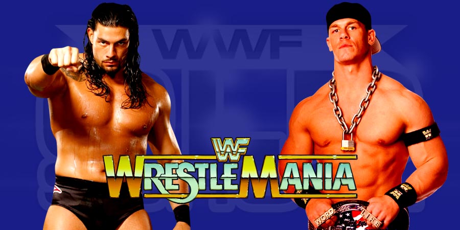 Roman Reigns vs. John Cena at WrestleMania 32