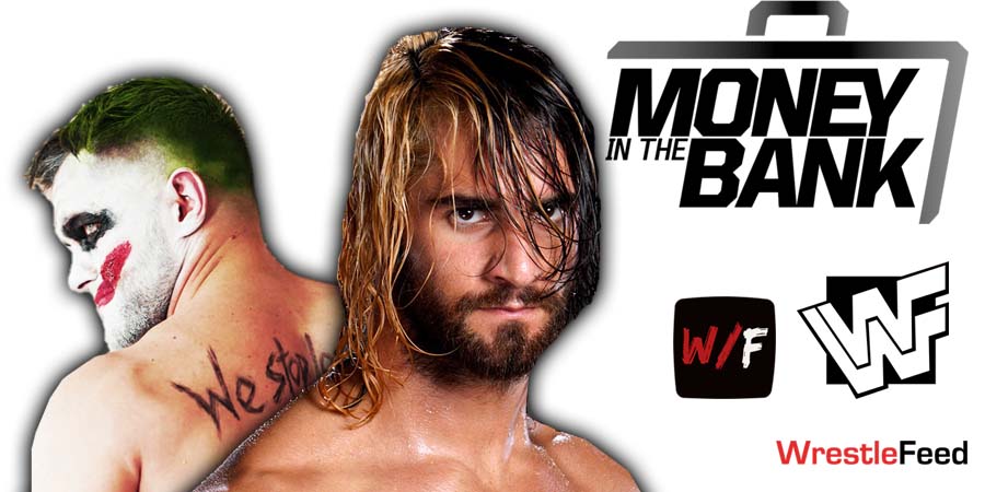 Seth Rollins Vs Finn Balor 1 Money In The Bank PPV WrestleFeed App