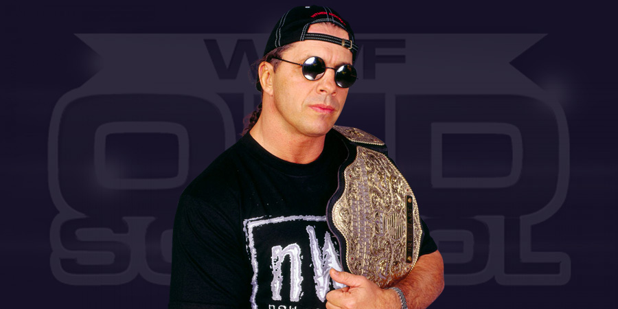 Bret Hart as WCW World Heavyweight Champion