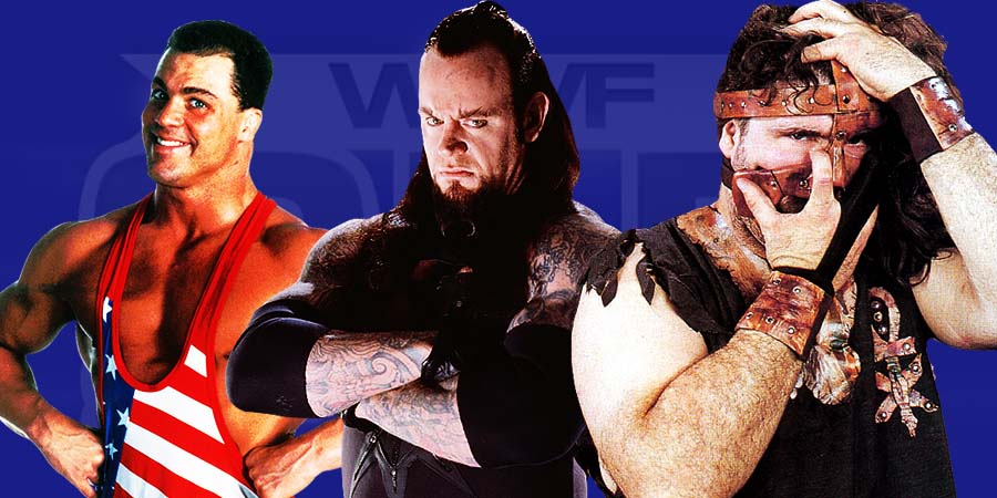 Kurt Angle, The Undertaker, Mankind