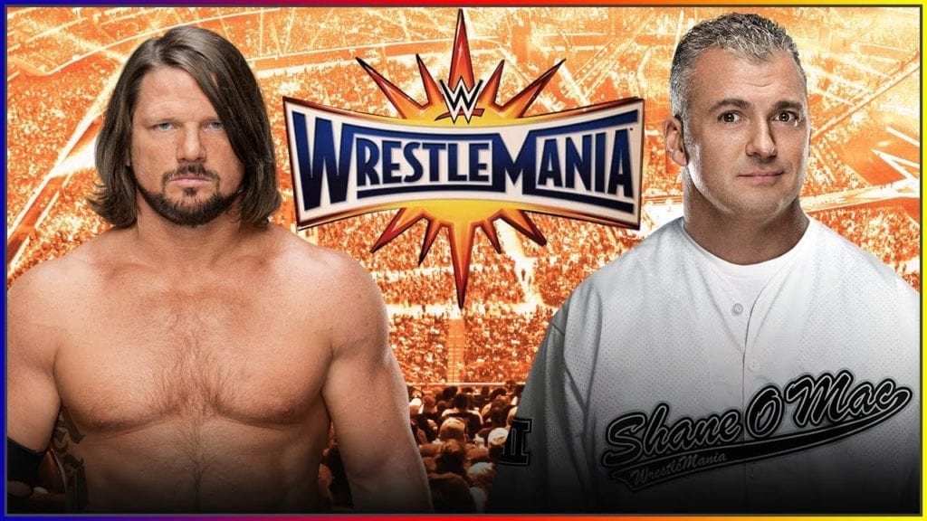 AJ Styles vs. Shane McMahon - WrestleMania 33