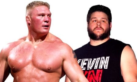 Brock Lesnar destroys Kevin Owens at WWE Live Event in Madison Square Garden