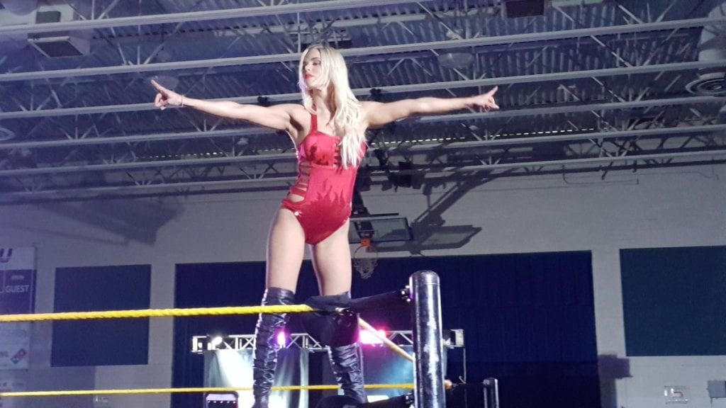 Lana losses her first singles match at NXT Live Event in Gainesville, Florda - 2
