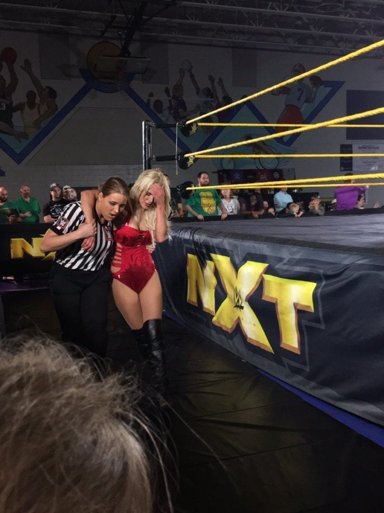 Lana losses her first singles match at NXT Live Event in Gainesville, Florda - 3