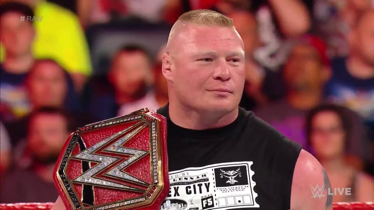 Brock Lesnar - WWE Universal Champion on Raw after WrestleMania 33
