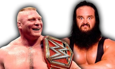 Brock Lesnar vs. Braun Strowman - WWE Universal Championship Match
