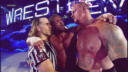 The Undertaker, Triple H & Shawn Michaels at WrestleMania 28 - End of an Era