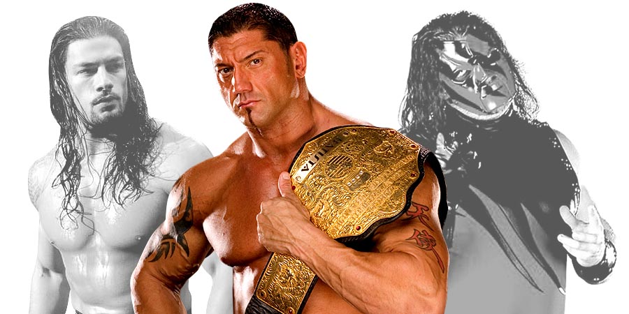 Roman Reigns, Batista (World Heavyweight Champion), Kane