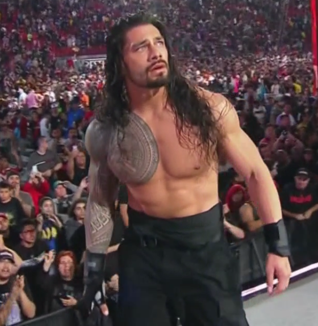 Roman Reigns emotional after his loss at WrestleMania 31