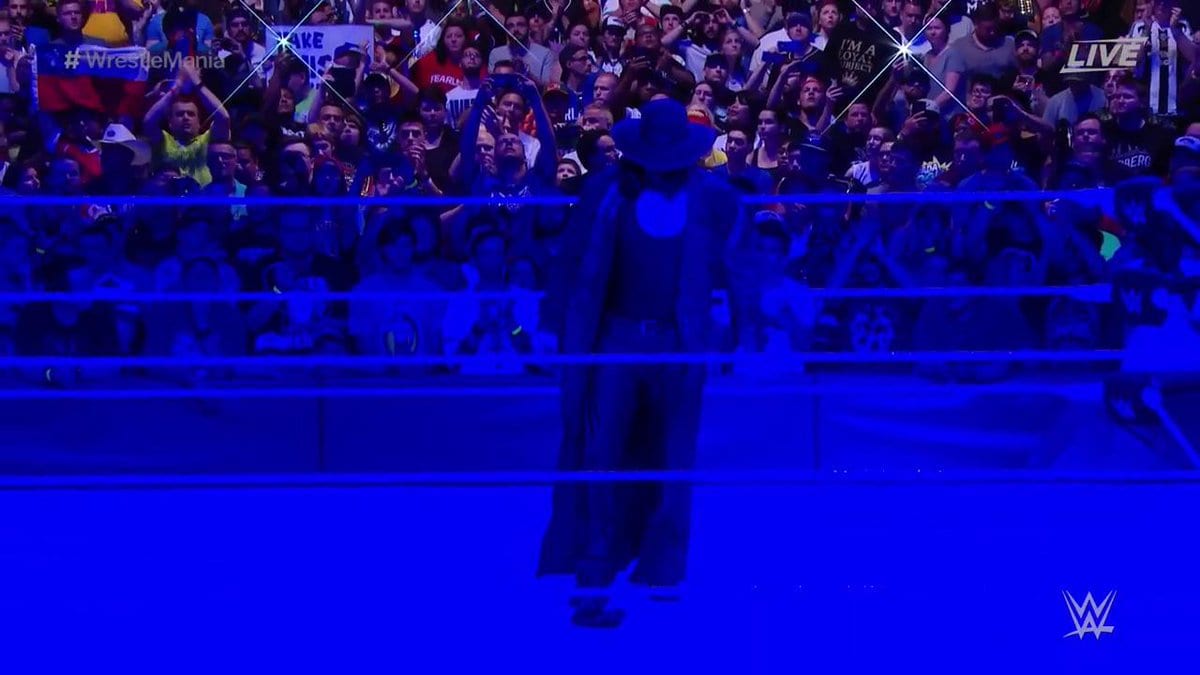 The Undertaker removes his gloves and officially retires at WrestleMania 33