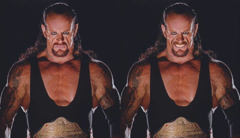 The Undertaker smiling pic - 4