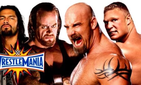 WrestleMania 33 (Live Coverage & Results) - Goldberg vs. Brock Lesnar, The Undertaker vs. Roman Reigns & More