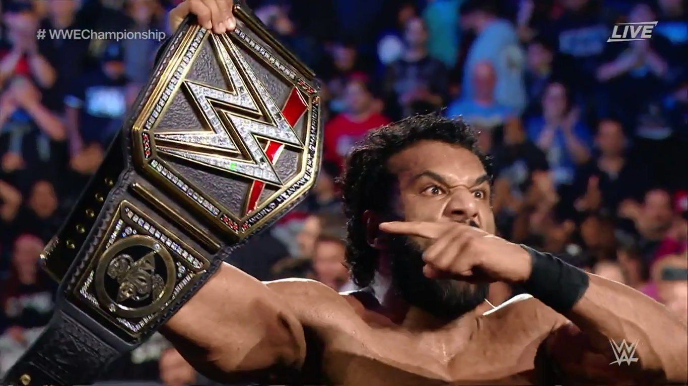 Jinder Mahal wins the WWE Championship at Backlash 2017 by defeating Randy Orton