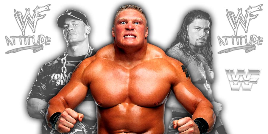 John Cena, Brock Lesnar, Roman Reigns