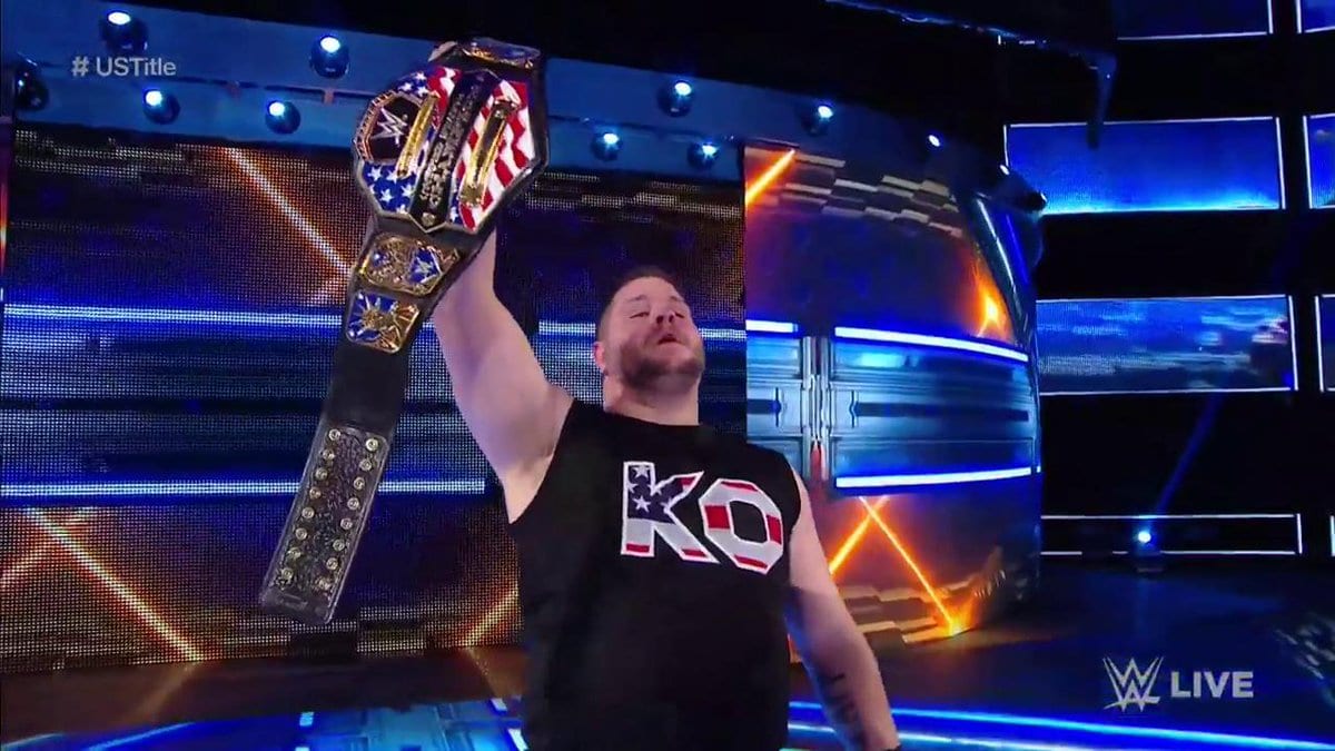Kevin Owens defeats Chris Jericho on SmackDown Live to become a two time United States Champion