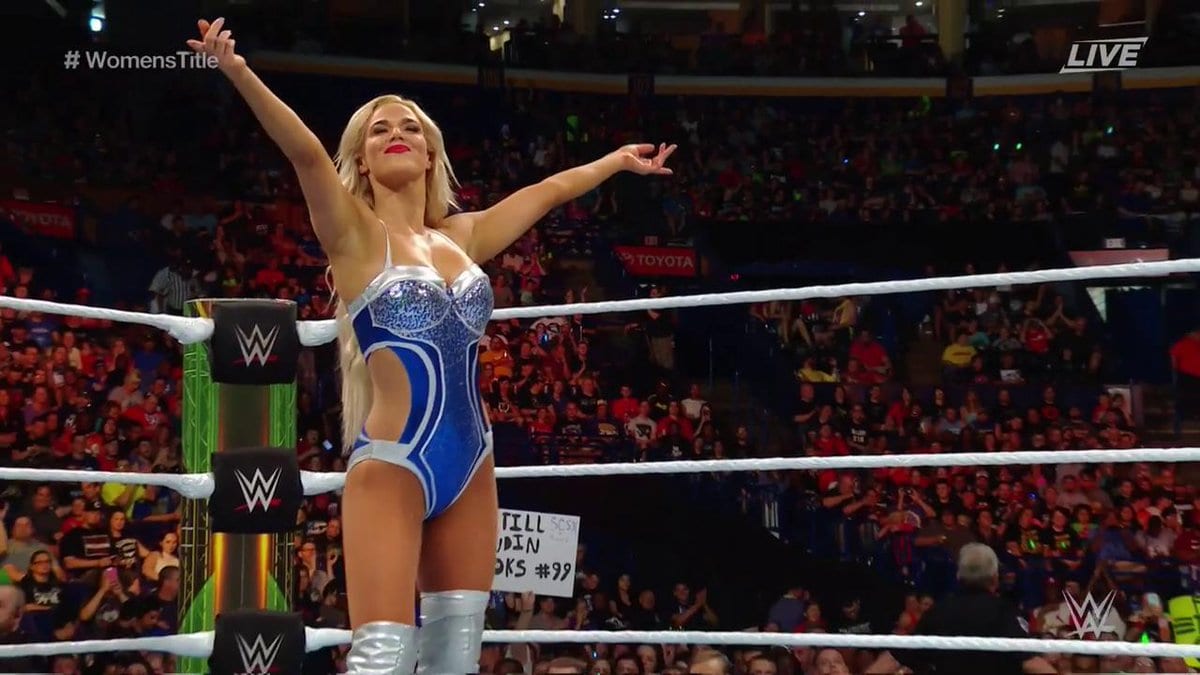 Lana's ring outfit at Money in the Bank 2017 PPV