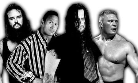 Braun Strowman, The Rock, The Undertaker, Brock Lesnar