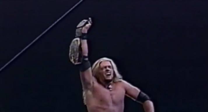 On July 24, 1999, Edge defeated Jeff Jarrett to win the WWF Intercontinental Championship