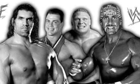 The Great Khali, Kurt Angle, Brock Lesnar, Hulk Hogan