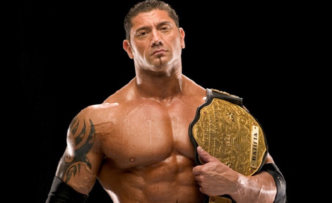 Batista is a 6 time WWE World Heavyweight Champion