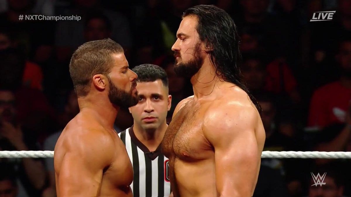 Drew McIntyre defeats Bobby Roode at NXT TakeOver Brooklyn III to win the NXT Championship