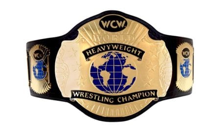 WCW World Championship Heavyweight Belt Title Champion