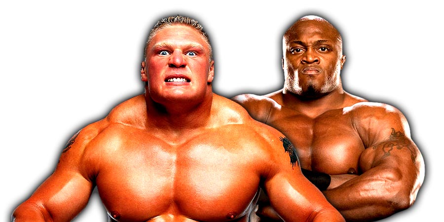 Brock Lesnar vs. Bobby Lashley