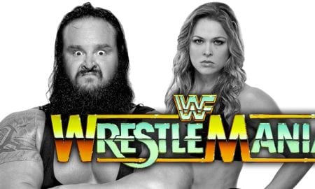 Ronda Rousey & Braun Strowman vs. Stephanie McMahon & Triple H - WrestleMania 34