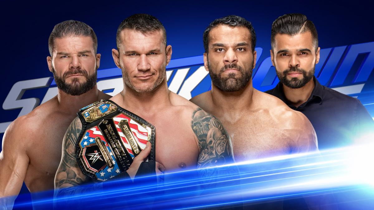 United States Champion Randy Orton & Bobby Roode vs. Jinder Mahal & Sunil Singh