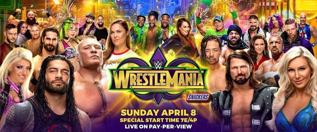 WrestleMania 34 Official Poster