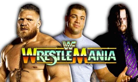 Brock Lesnar Kurt Angle The Undertaker WrestleMania 34