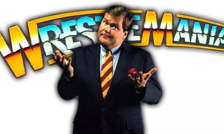 Jim Ross WrestleMania 34