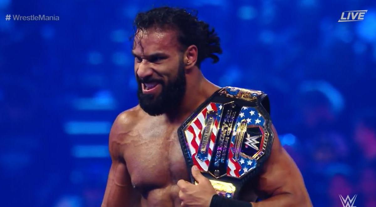 Jinder Mahal United States Champion WrestleMania 34