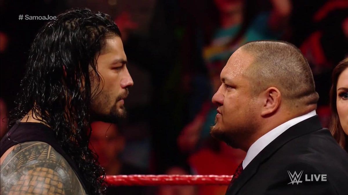 Roman Reigns Samoa Joe