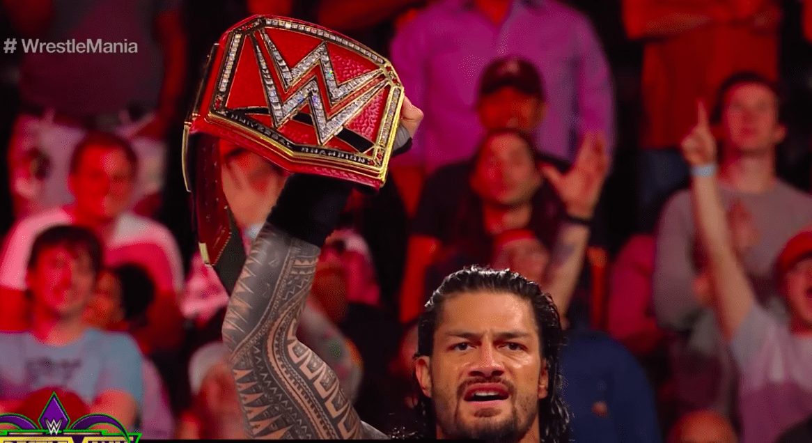 Roman Reigns Universal Champion 2018