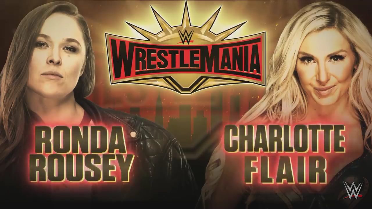 Ronda Rousey vs. Charlotte Flair - WrestleMania 35