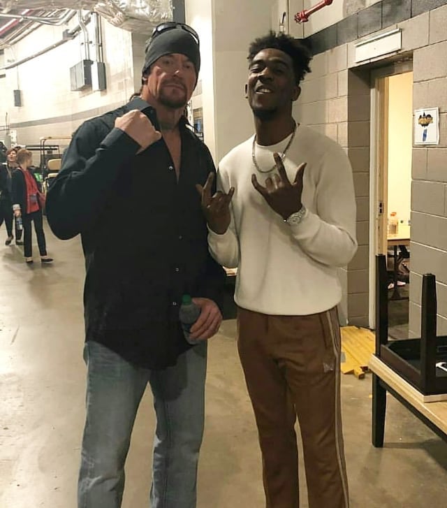 The Undertaker backstage at WrestleMania 34 - 2